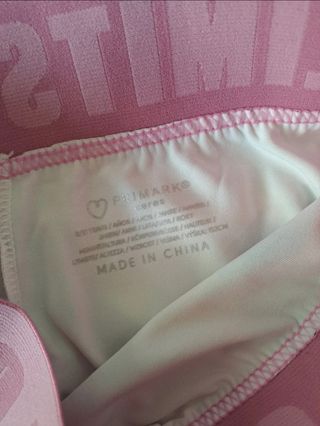 Conjunto deportivo leggins y top talla 12