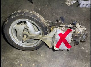 Motor honda foresight 250 en despiece