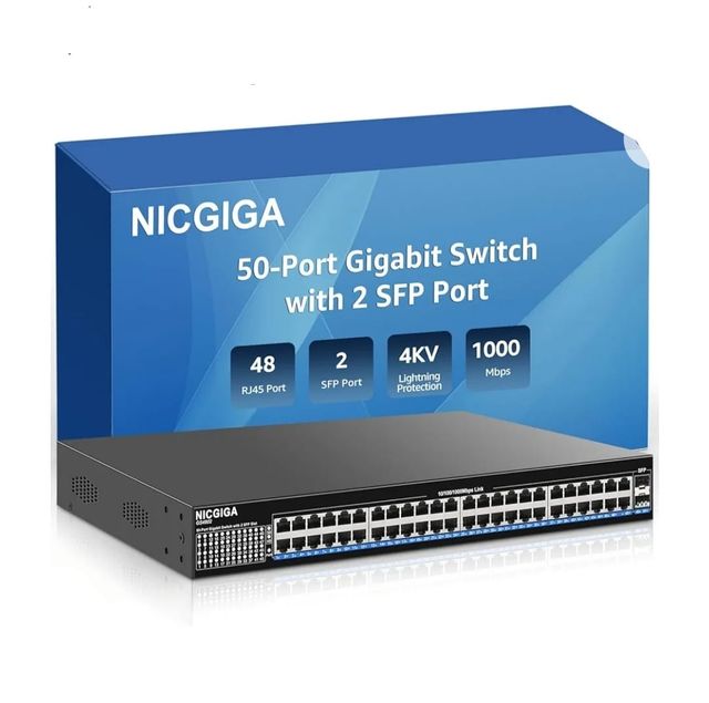 🆕 Switch Ethernet 48 Puertos