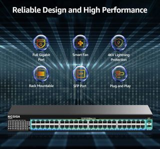🆕 Switch Ethernet 48 Puertos 