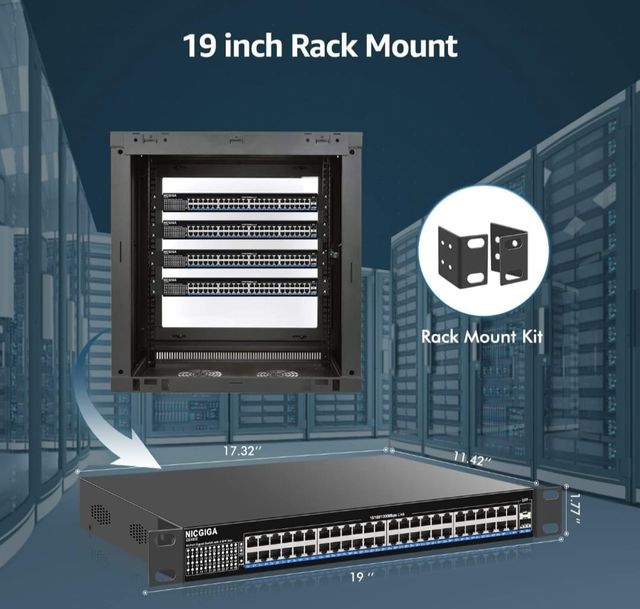 🆕 Switch Ethernet 48 Puertos