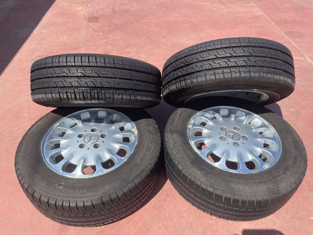 JUEGO COMPLETO LLANTAS MERCEDES VITO R16X7 ET42