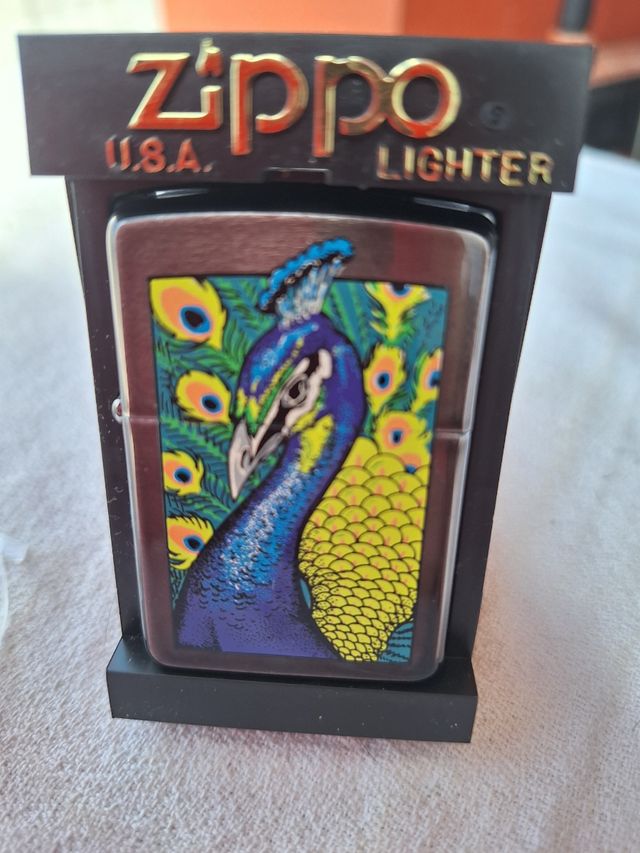 Zippo peacok