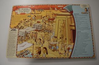 LIBRO JUVENIL DE JUEGO EN JUEGO DE MESA 3 EGIPTO