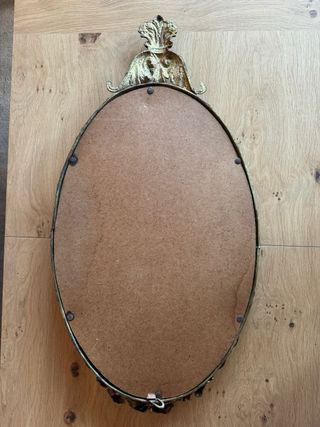 Espejo Antiguo Dorado