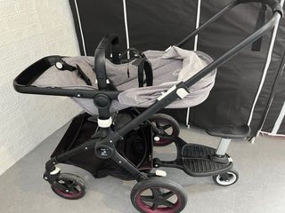 Carro bugaboo fox gris silla y capazo