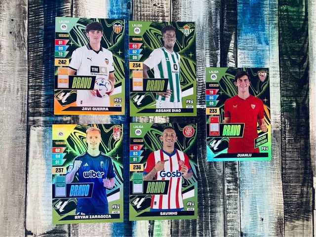 Lote Completo BRAVO Adrenalyn XL 2023 2024