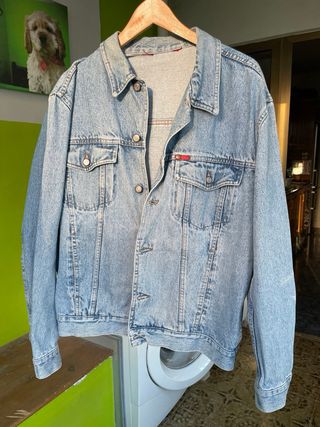 Cazadora vaquera oversize
