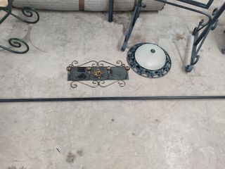 Dormitorio hierro forjado madera maciza