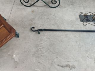 Dormitorio hierro forjado madera maciza