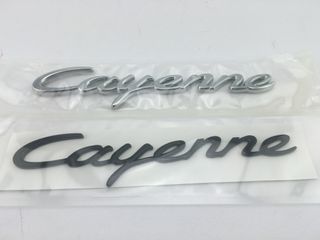 EMBLEMA LETRAS CROMADAS PORSCHE CAYENNE
