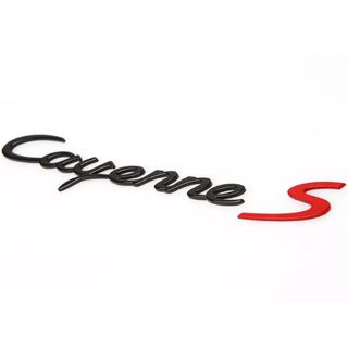 EMBLEMA LETRAS CROMADAS PORSCHE CAYENNE