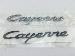 EMBLEMA LETRAS CROMADAS PORSCHE CAYENNE