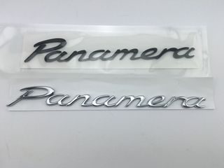 EMBLEMA LETRAS PORSCHE PANAMERA PLATA O NEGRAS