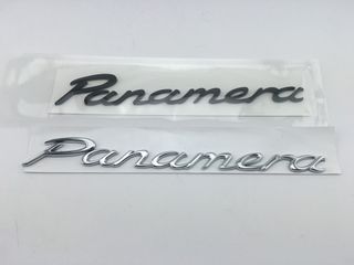 EMBLEMA LETRAS PORSCHE PANAMERA PLATA O NEGRAS