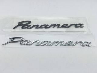 EMBLEMA LETRAS PORSCHE PANAMERA PLATA O NEGRAS