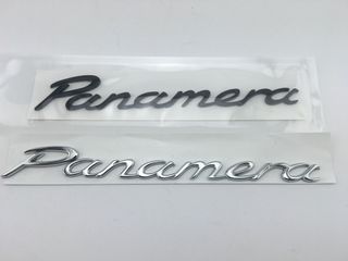 EMBLEMA LETRAS PORSCHE PANAMERA PLATA O NEGRAS