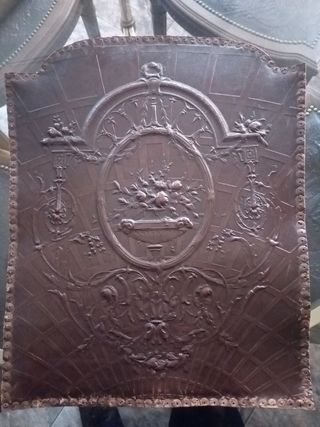 Placa piel modernista