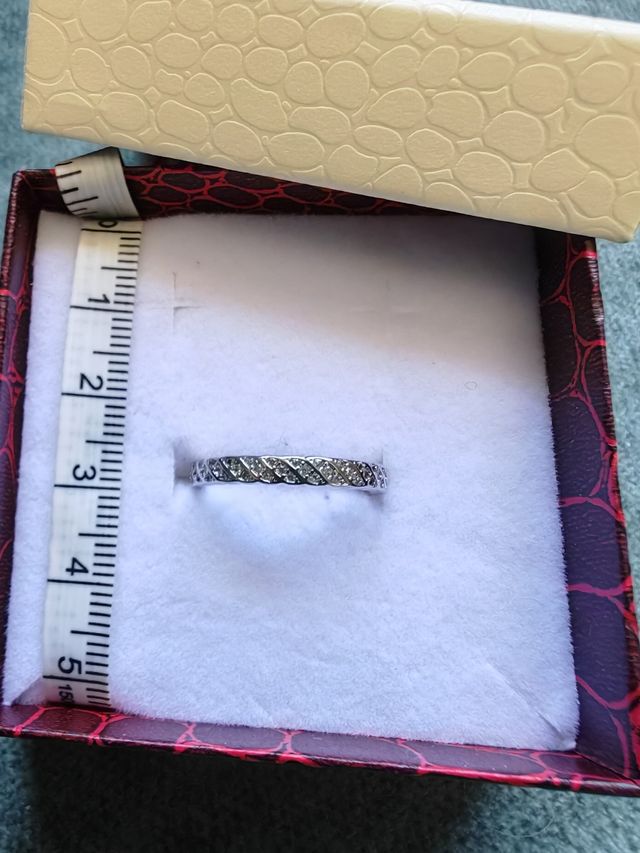 Anillo calado plata 925