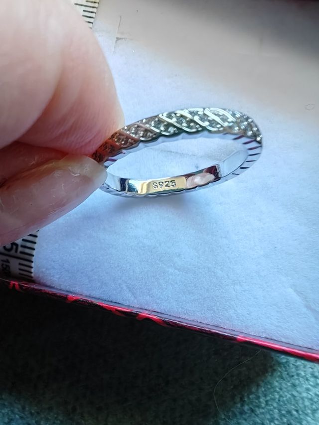 Anillo calado plata 925