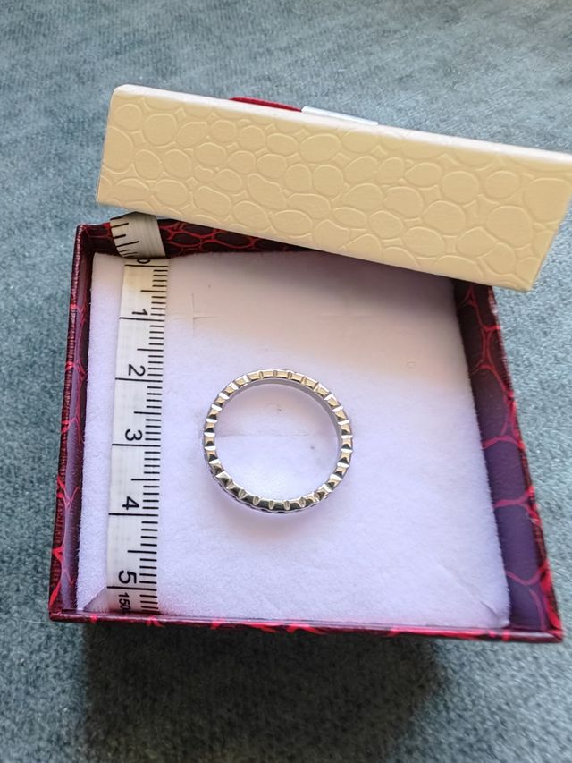 Anillo calado plata 925