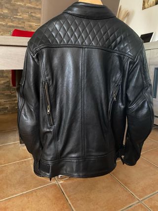 Chaqueta moto cuero 
