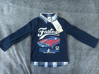 Camiseta-camisa niño