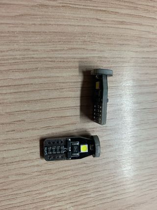 2 bombillas led T10 Canbus coche 