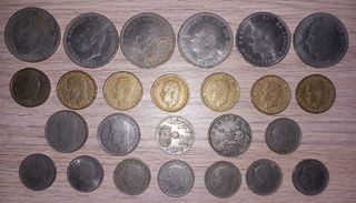 Monedas peseta 48 españa 188