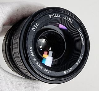 Objetivo manual Sigma 70-210 montura Sony Alpha