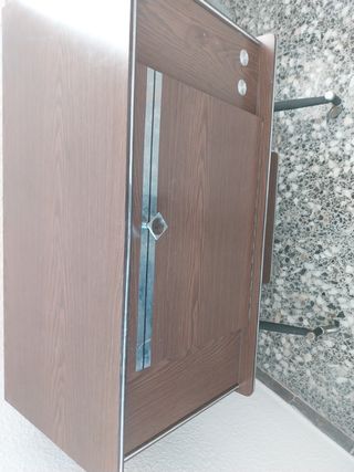 Aparador mueble bar  vintage con ruedas