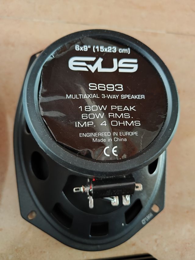 Ovalados Altavoces 6x9 Evus