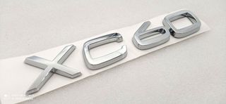 Emblema trasero volvo XC60 | XC90 plata