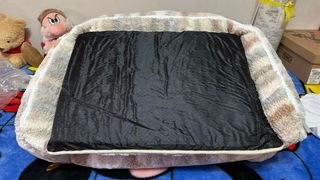 FUNNY FUZZY Sofá cama lana cordero sintética