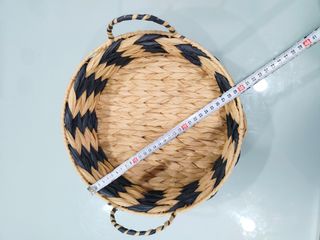 Centro mesa panera bandeja macetero enea metal