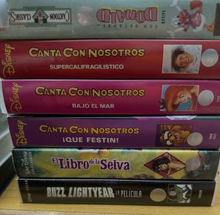 Pack Vhs disney