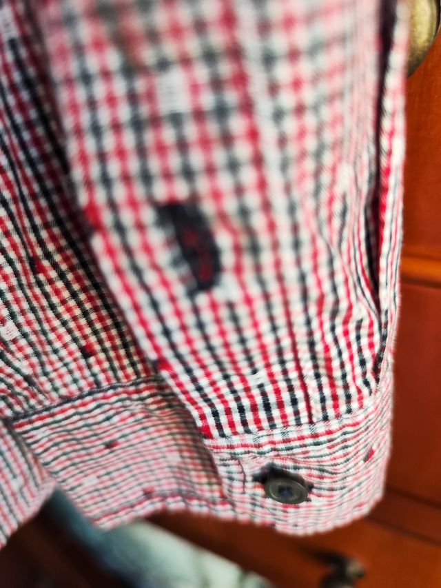 Camisa cuadros Tommy