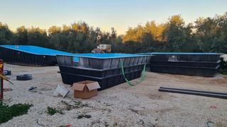 Piscina prefabricada poliester