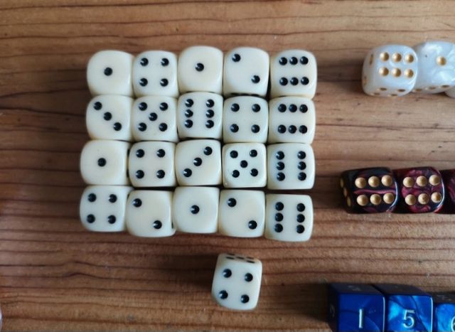 Dungeons and Dragons Dados Lote