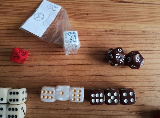 Dungeons and Dragons Dados Lote