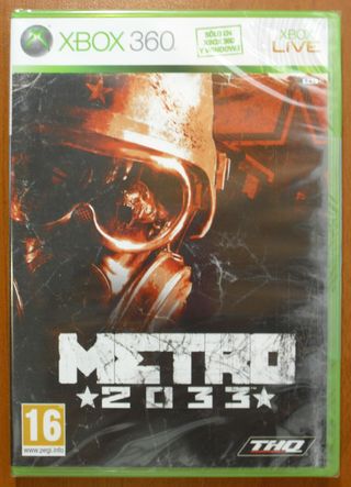 Metro 2033, Xbox 360, Pal-España ¡¡NUEVO!!