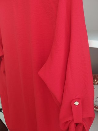 Blusa  roja talla M