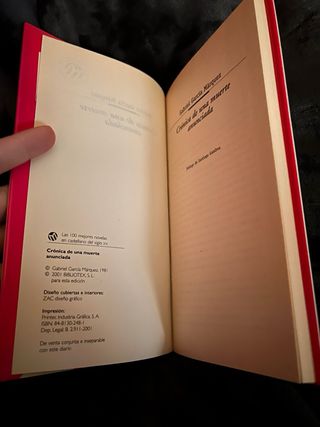 Crónica de una muerte anunciada