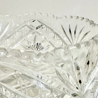 Vintage ! Centro de mesa cristal tallado