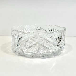 Vintage ! Centro de mesa cristal tallado