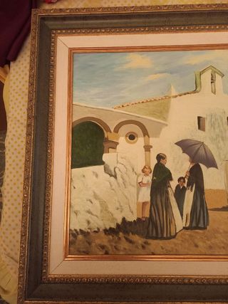 Cuadro salida de misa