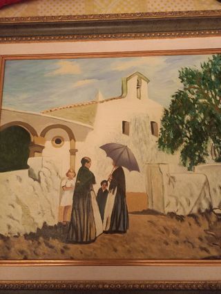 Cuadro salida de misa