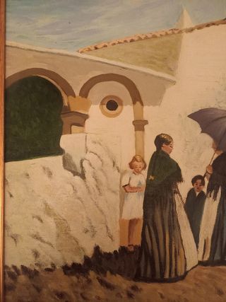 Cuadro salida de misa