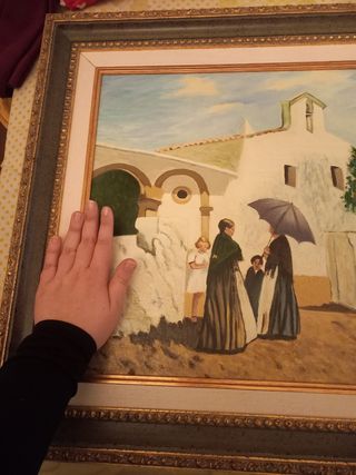 Cuadro salida de misa