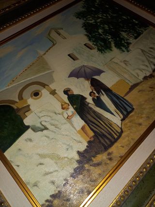 Cuadro salida de misa